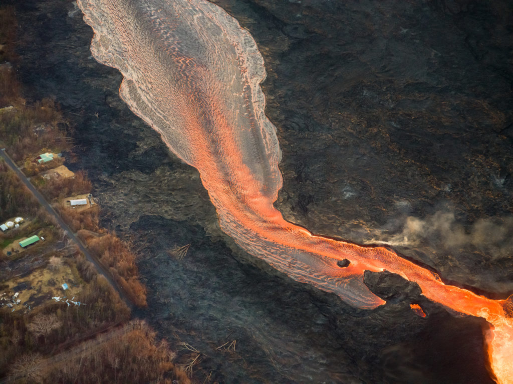 Kīlauea Volcano's Lower East Rift Zone © Leslie Gleim, from Contemporary Photography in Hawai‘i 2019