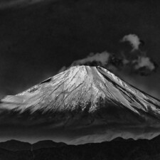 Stephen N Haynes, Daybreak at Mt. Fuji, 2023