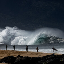 John Stahl, Winter Day, Ke Iki, Oahu 2022