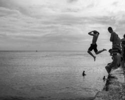 J. Scott Matsumoto, A Wednesday at Walls #3, 2025